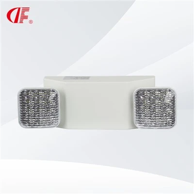 DF-1 נורית חירום לד שני ראשים, גיבוי סוללה, Combo Sign Combo UL, 6-Pack